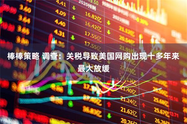 棒棒策略 调查：关税导致美国网购出现十多年来最大放缓